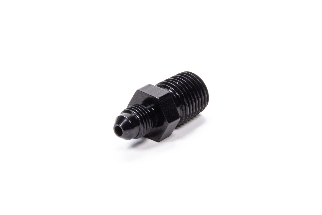 [FRG481634-BL] Fragola - Straight Adapter Fitting #3 X 1/4 Mpt Black