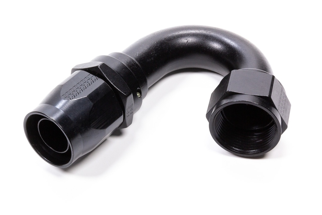 [FRG115016-BL] Fragola - Hose Fitting #16 150 Deg Black