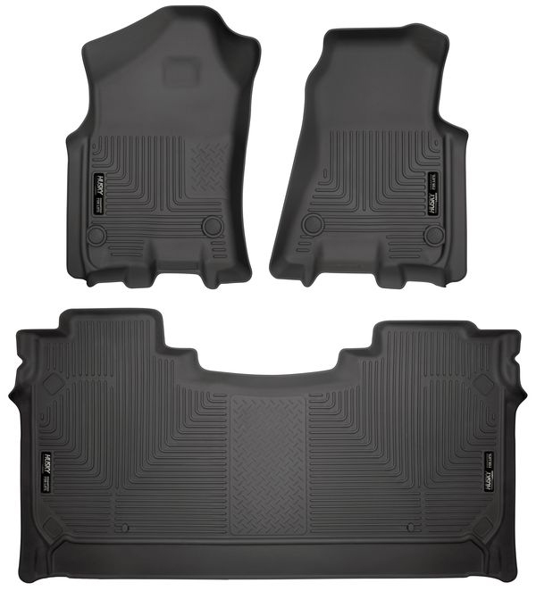 [HSK94001] Husky Liners - Front & 2nd Seat Floor Liners Weatherbeater