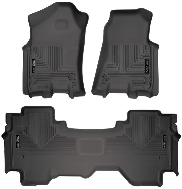 [HSK94011] Husky Liners - Front & 2nd Seat Floor Liners Weatherbeater
