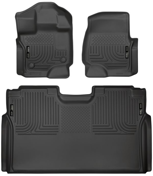 [HSK94041] Husky Liners - Front & 2nd Seat Floor Liners Weatherbeater