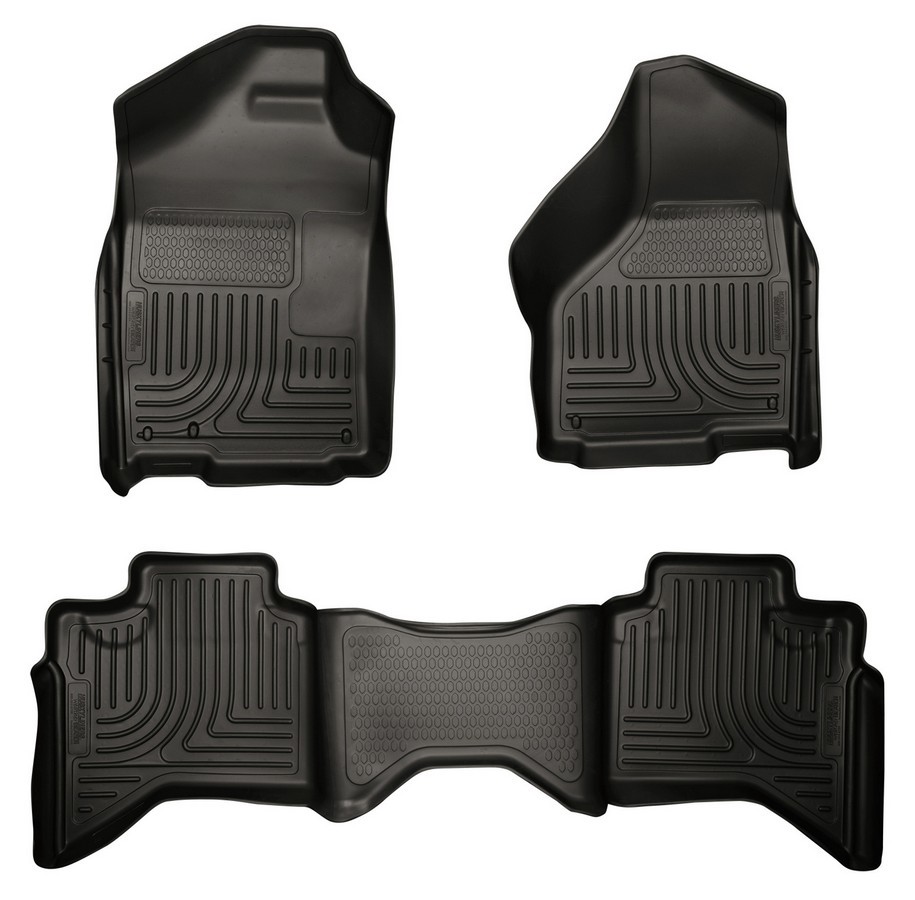 [HSK98031] Husky Liners - 02-09 Dodge Ram Floor Liners Black
