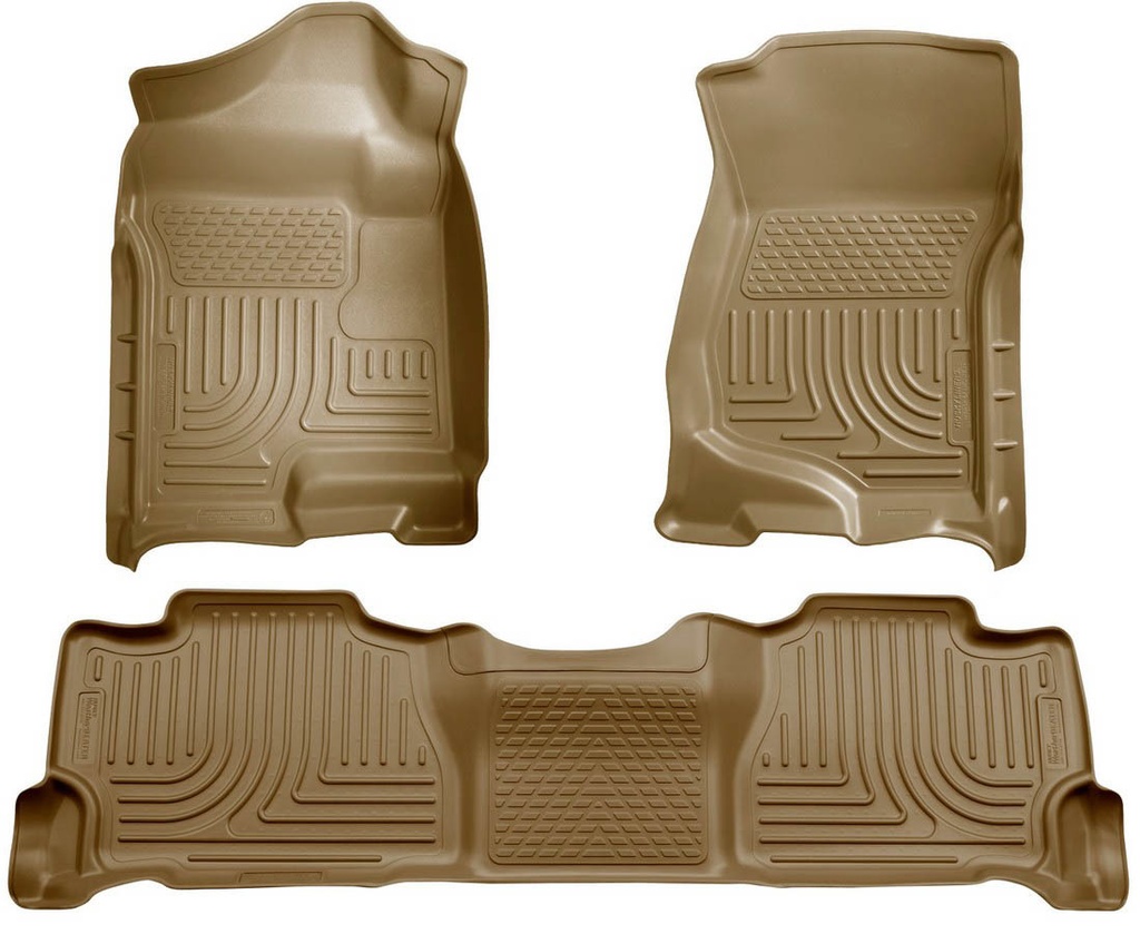 [HSK98253] Husky Liners - 07-14 Tahoe Floor Liners Tan