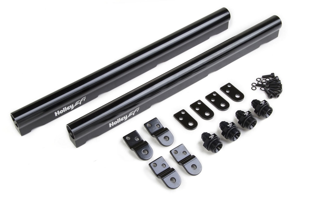 [HLY534-209] Holley - Billet Alm. Fuel Rails - GM LS Factory Intakes