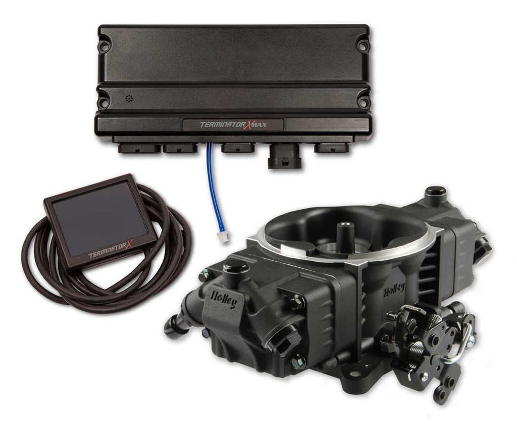 [HLY550-1012] Holley - Terminator X Max Stealth 4150 EFI Kit W/Trans Con