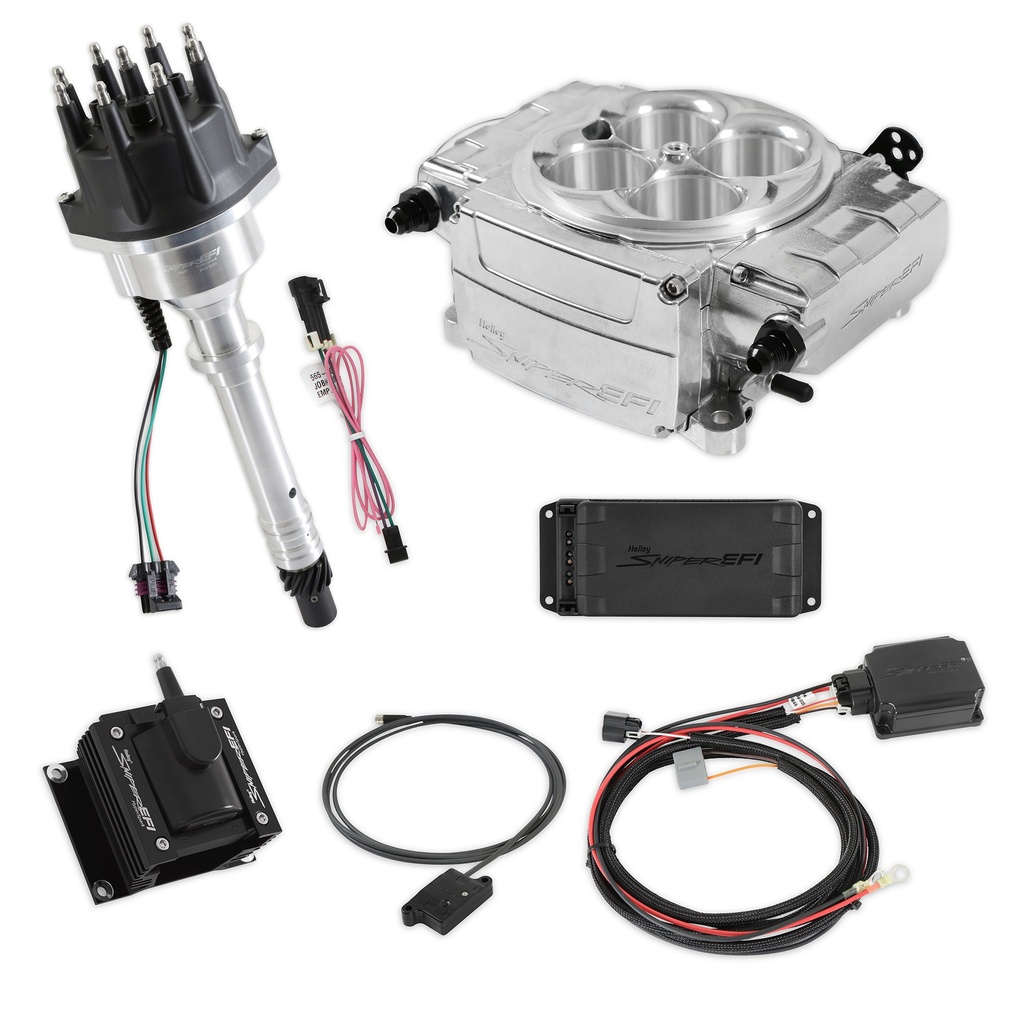 [HLY550-510-BPX-SBC] Holley - Sniper 2 Efi Bundle Kit Sbc Polished