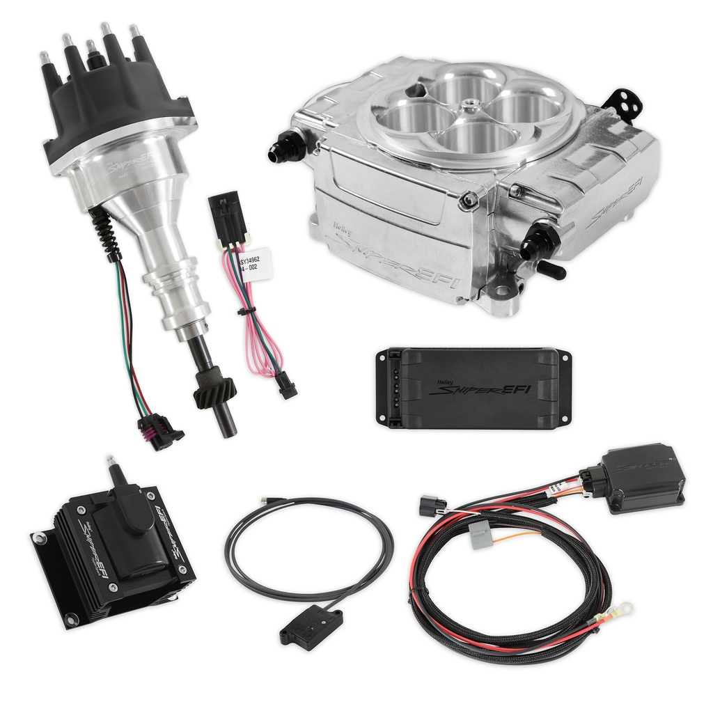 [HLY550-510-BPX-SBF] Holley - Sniper 2 Efi Bundle Kit Sbf Polished