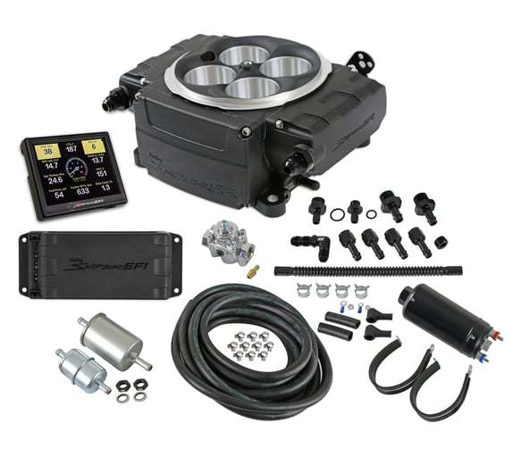 [HLY550-511-3PK] Holley - Sniper 2 Efi Master Kit Black W/Pdm