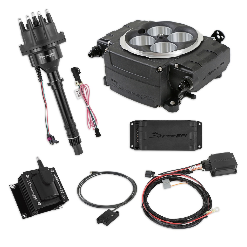 [HLY550-511-BPX-SBC] Holley - Sniper 2 Efi Bundle Kit Sbc Black
