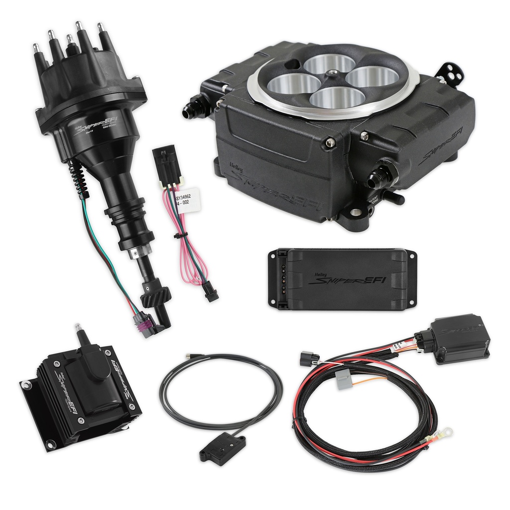 [HLY550-511-BPX-SBF] Holley - Sniper 2 Efi Bundle Kit Sbf Black