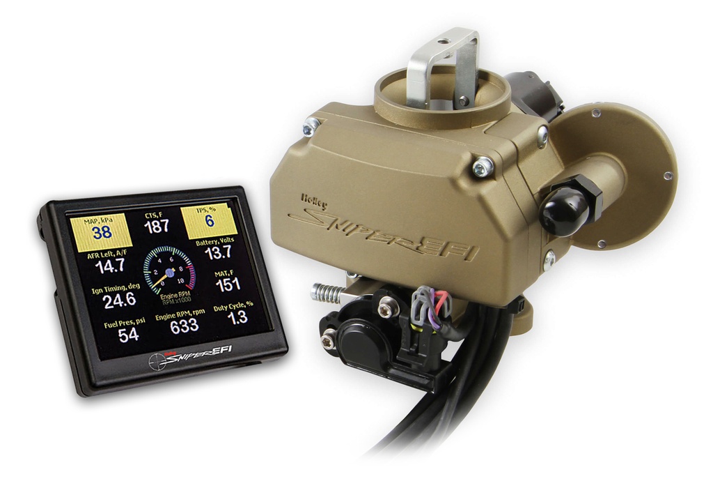 [HLY550-552] Holley - Sniper Efi Autolite 1100 Gold Finish