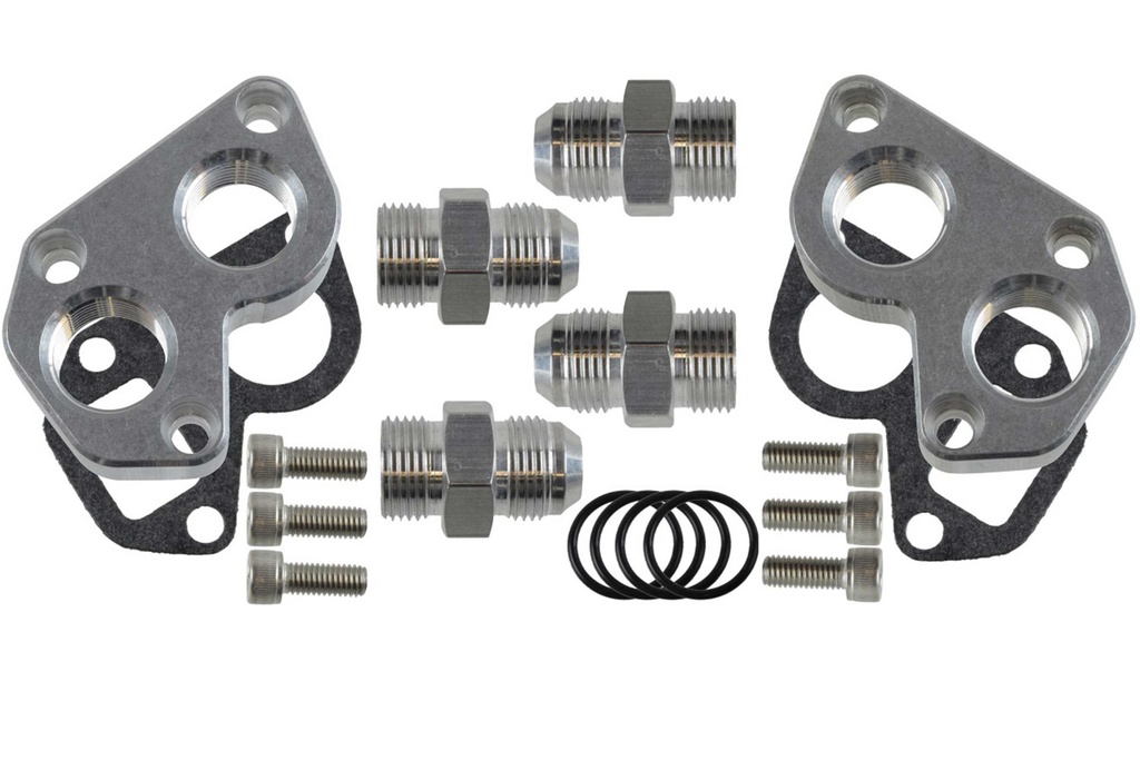 [ICT551564] Ict Billet - Ls Remote Mount Water Pump Adapters W/ -12An