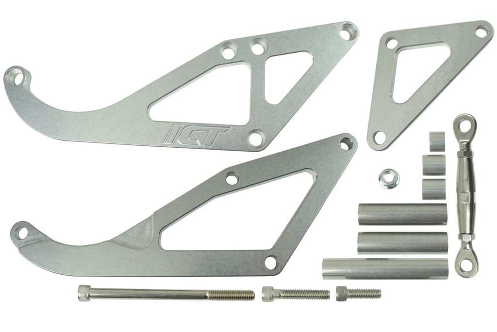 [ICT551775] Ict Billet - Sbc Sanden 508 A/C Compressor Bracket Long Water