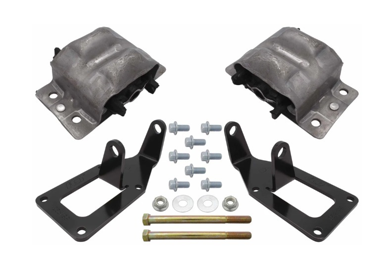 [ICTEM-LS-4ABDY] Ict Billet - Ls Engine Mount Kit 73-77 Gm A-Body