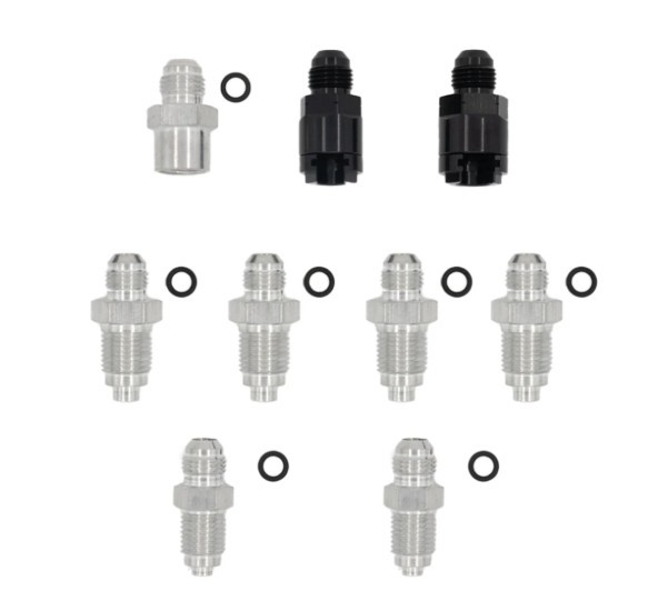 [ICTFUEL-LINE-KIT-OBS] Ict Billet - Obs Ls Swap Fuel Line Fitting Kit