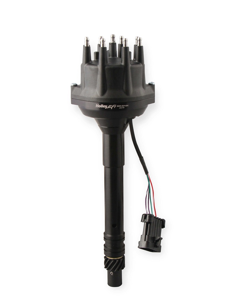 [HLY565-200BK] Holley - Dual Sync Distributor EFI - Chevy V8 - Black