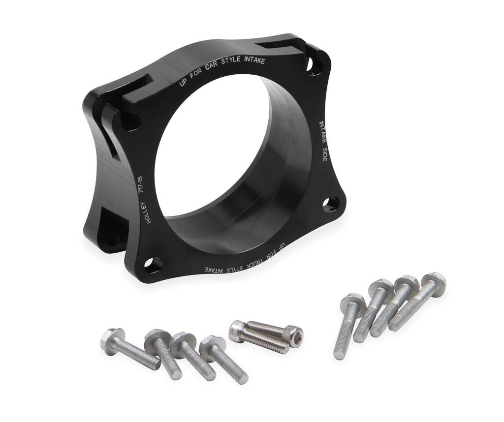 [HLY717-15] Holley - Throttle Body Angle Adapter GM LS/LT Intakes