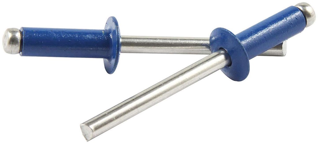 [ALL18135] Allstar Performance - Sm Hd Rivet Blue Alum 250pk Chevron