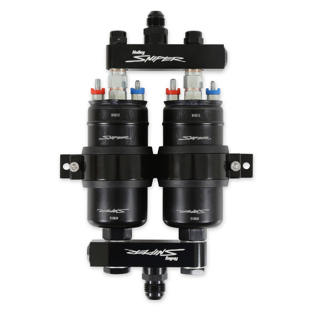 [HLY12-270] Holley - Sniper 3.5 Gpm Twin Fuel Pump W/Manifold Kit