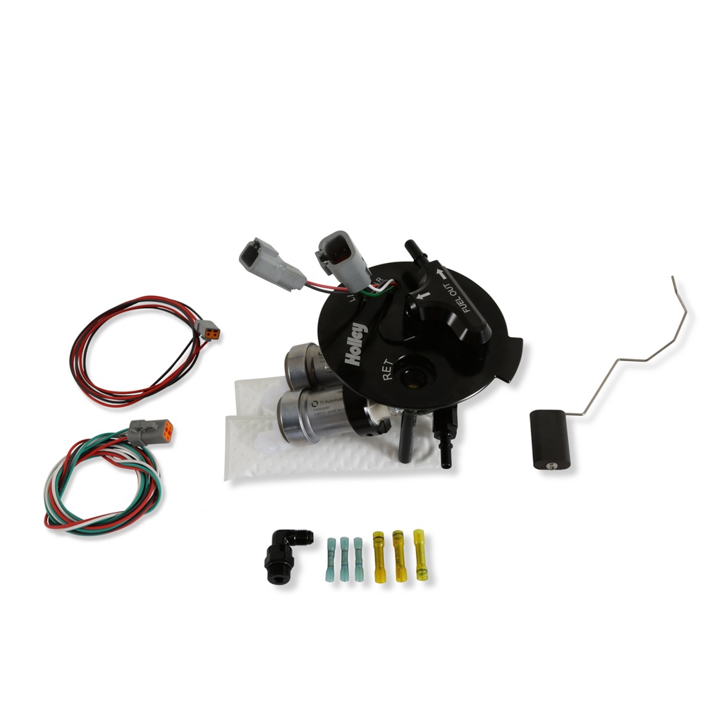 [HLY12-351] Holley - Dual 450LPH Fuel Pump Module 10-15 Camaro