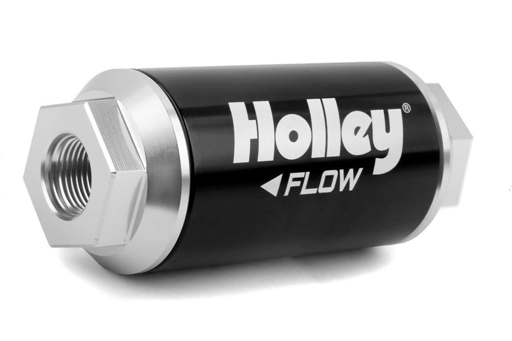 [HLY162-564] Holley - Billet Hp Fuel Filter - -8An 100-Micron 175Gph