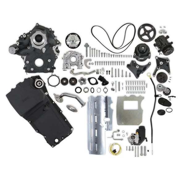 [HLY20-340BK] Holley - Complete Acc. Drive/Oil Sys. Ford 7.3L Godzilla