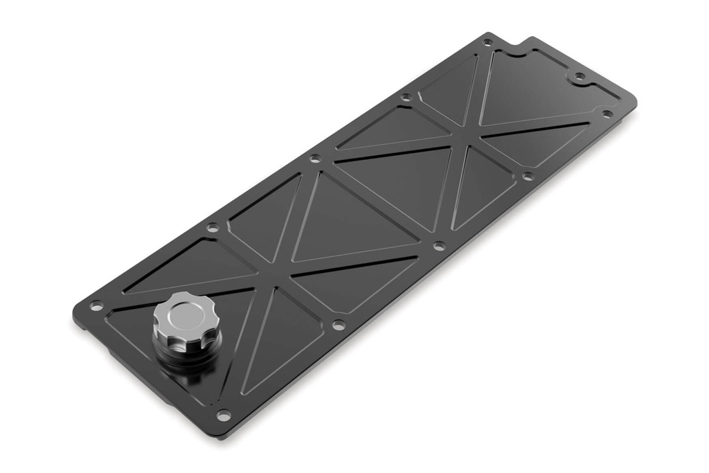 [HLY241-362] Holley - Ls Valley Cover W/Oil Fill - Black