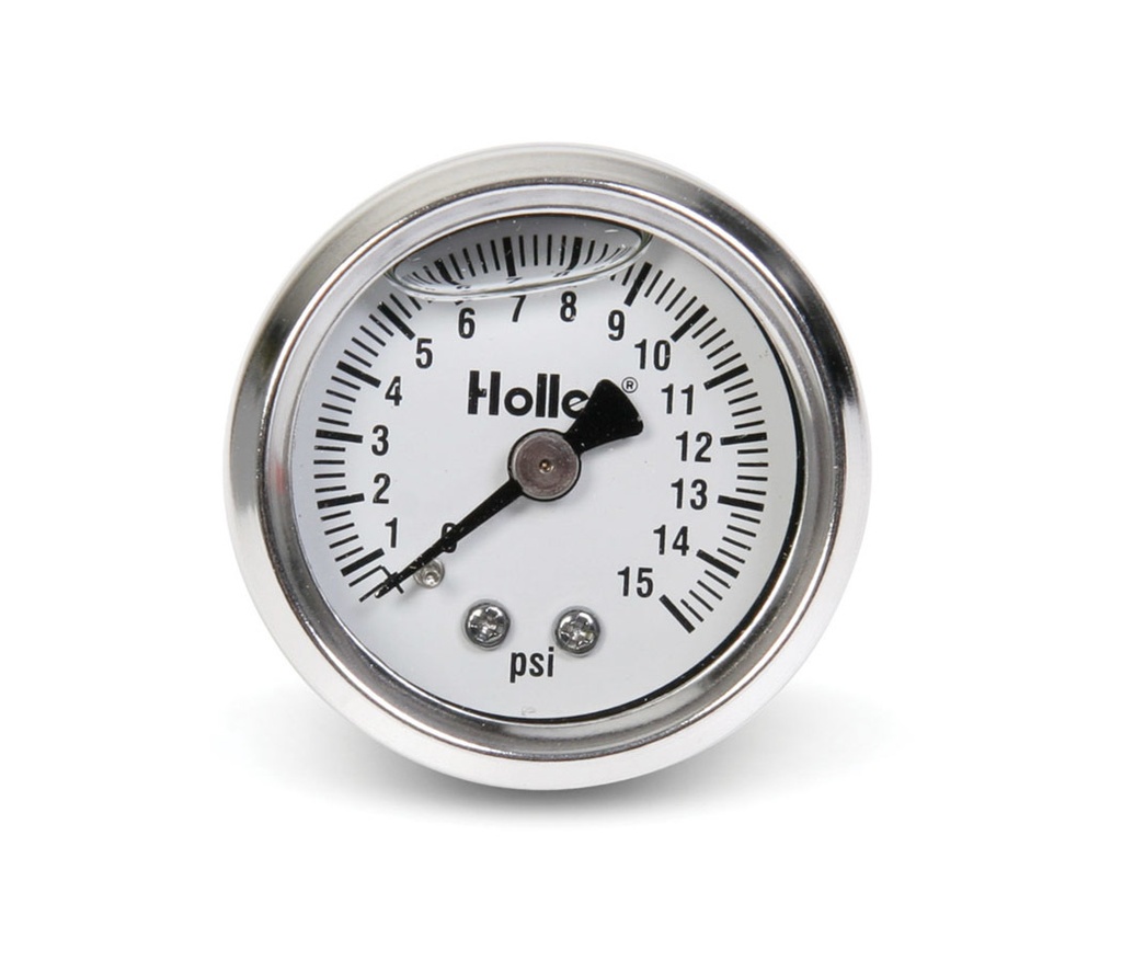 [HLY26-504] Holley - 0-15 Psi Fuel Press Gaug