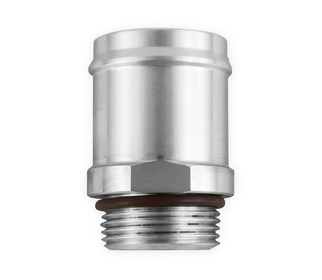 [HLYFB401] Holley - Radiator Hose Fitting 1.5in Hose To #16 Orb