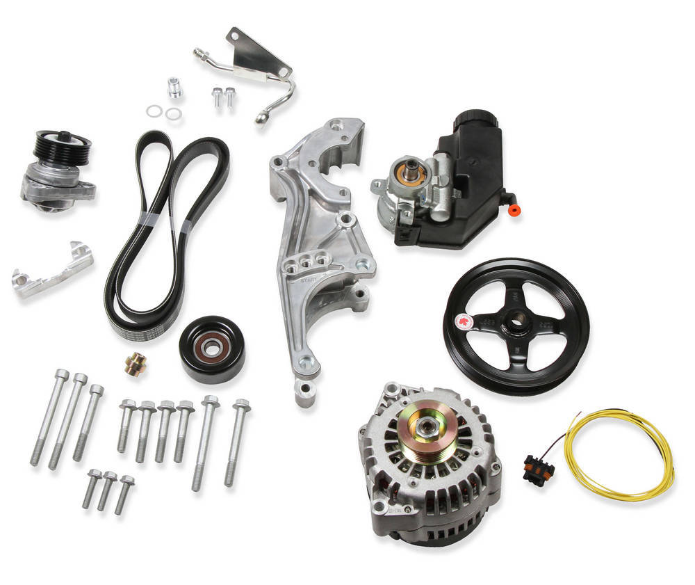 [HLY20-156] Holley - Low LS Drive System Kit LH w/Alt/PS wo/A/C
