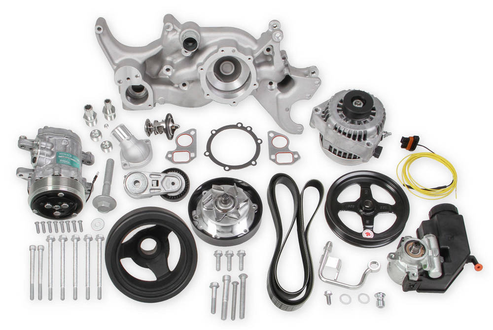 [HLY20-185] Holley - LS Mid-Mount Complete Engine Accessory System