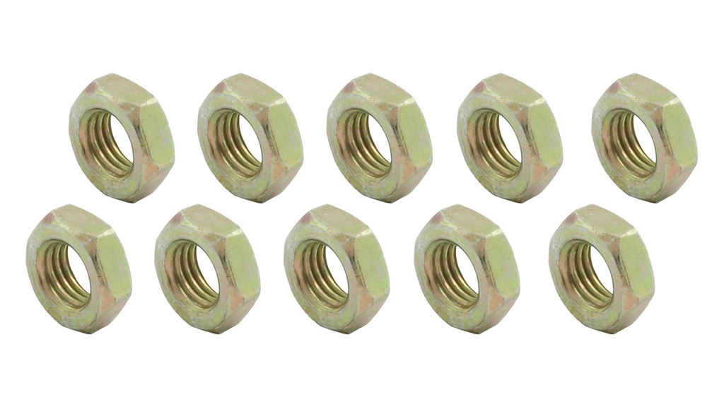 [ALL18255-10] Allstar Performance - 3/8-24 Lh Steel Jam Nuts 10Pk