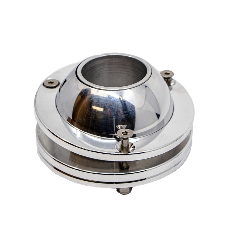 [IDI2401520040] IDIDIT - 1-1/2in Swivel Ball Floor Mount Polshed