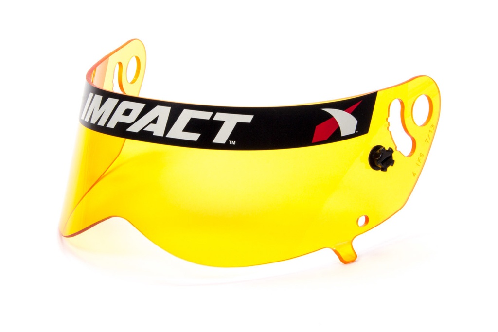 [IMP13199904] Impact Racing - Shield Amber Anti-Fog Champ/Nitro