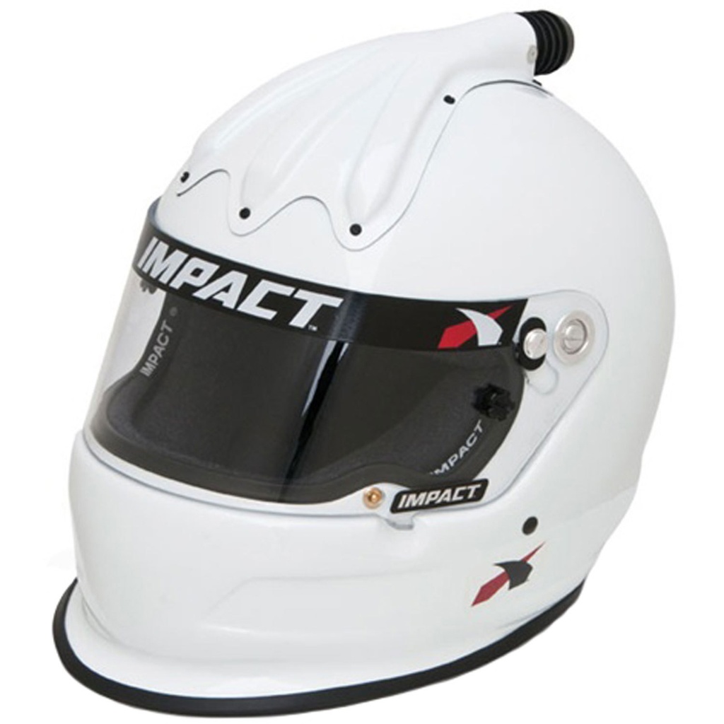 [IMP17020509] Impact Racing - Helmet Super Charger Large White SA2020