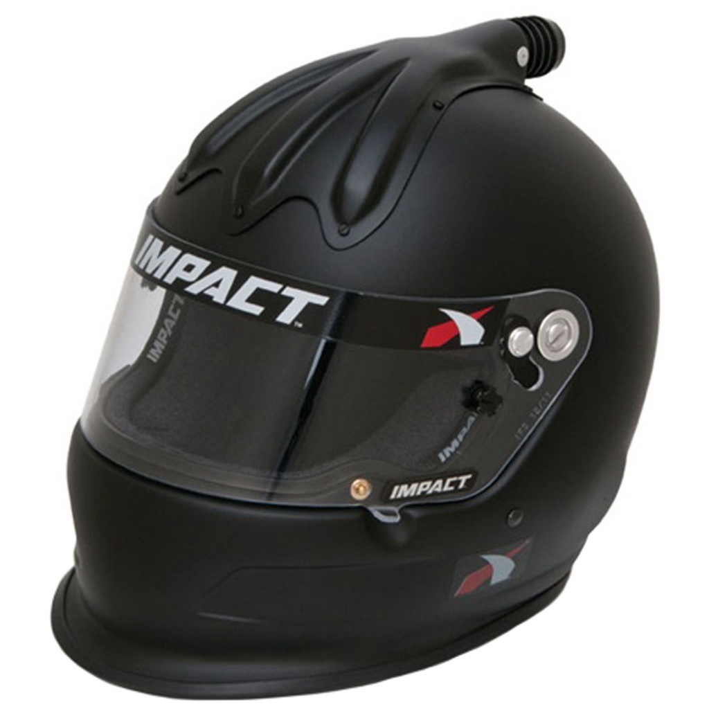 [IMP17020512] Impact Racing - Helmet Super Charger Large Flat Black Sa2020