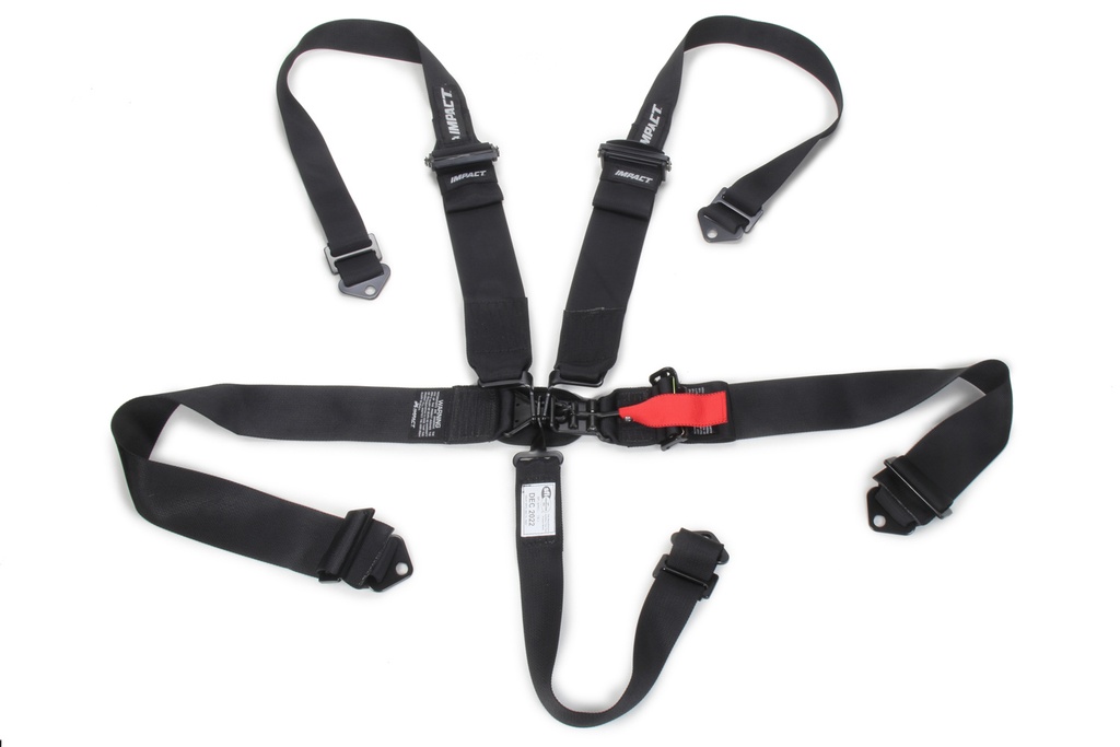 [IMP51111111HANS] Impact Racing - 5-Pt Harness System L&L W/Hans Shoulder Straps