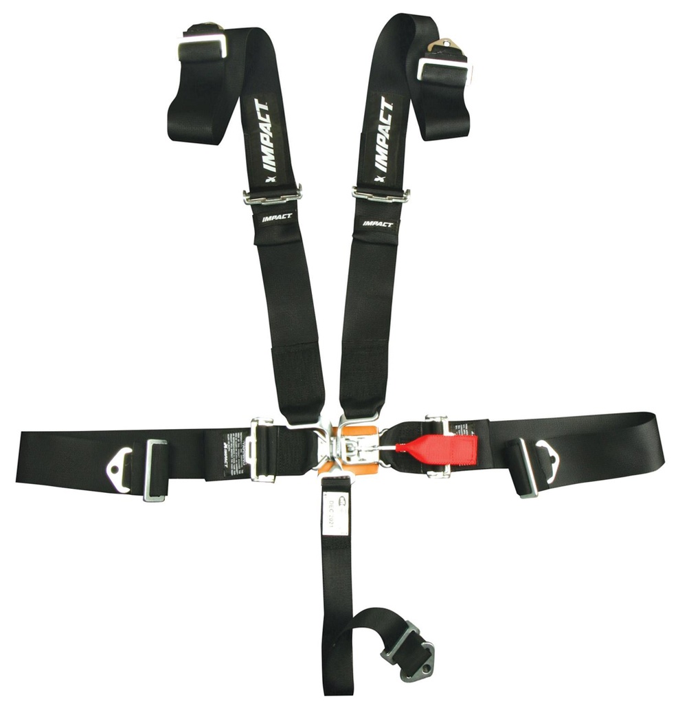 [IMP53119111] Impact Racing - Harness 5pt 3in L&L PD Ind Shld Blt-In SFI16.1