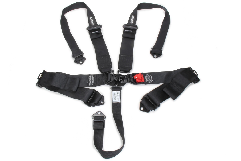 [IMP54111231] Impact Racing - 5-Pt Harness L&L Ind Shldr 3in To 2in Trans