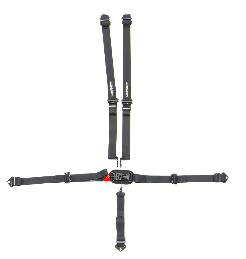 [IMP54116661] Impact Racing - 5-Pt Jr Harness L/L Ind Shoulder P/U W/A QM Belt