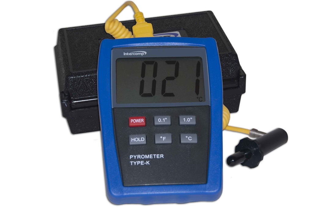 [INT360012] Intercomp - Digitial Pyrometer W/Probe And Case