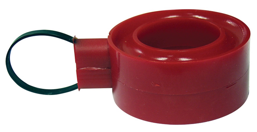 [IRS310-30114-1] Integra Shocks - Spring Rubber C/O Hard Red 1-1/4in Tall