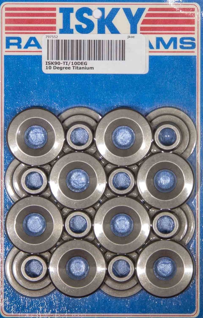 [ISK92-TI] Isky Cams - 7 Degree Titanium Retainers