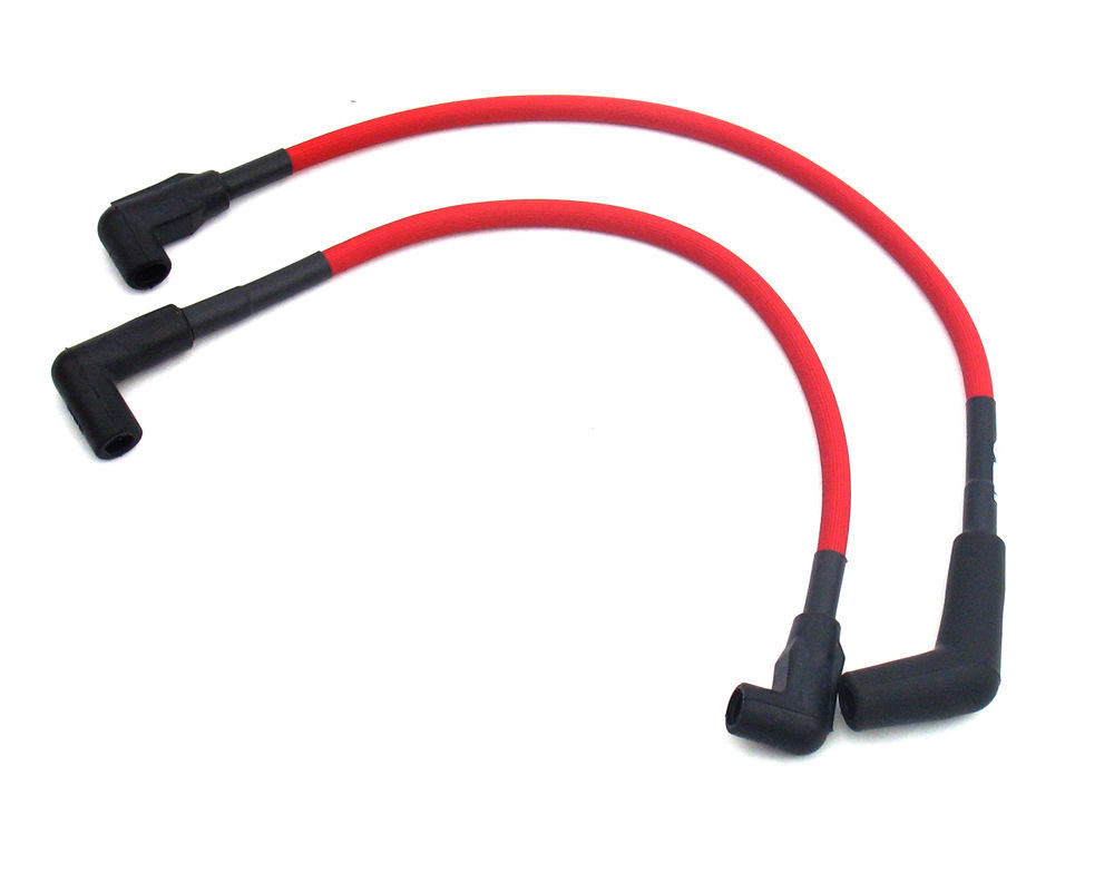 [JBAW1528HT] Jba Performance Exhaust - 8mm Spark Plug Wire Leads 2pk Red