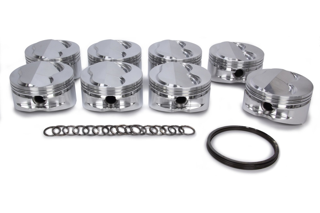 [JEP213123] JE Pistons - SBC 400 Domed Piston Set 18 Degree