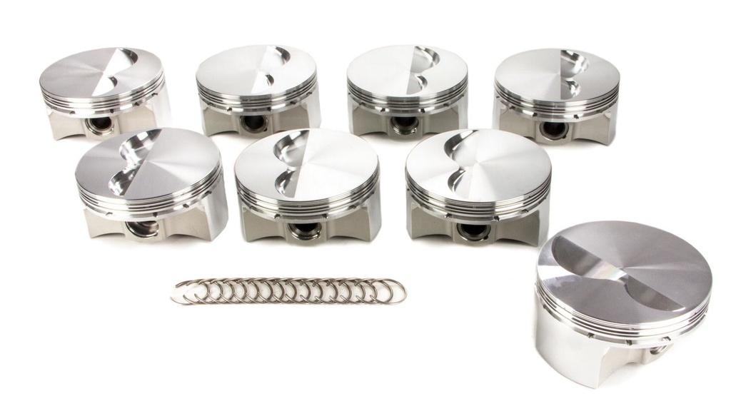 [JEP258031] Je Pistons - SBC Flat Top Piston Set 4.045 Bore -5Cc