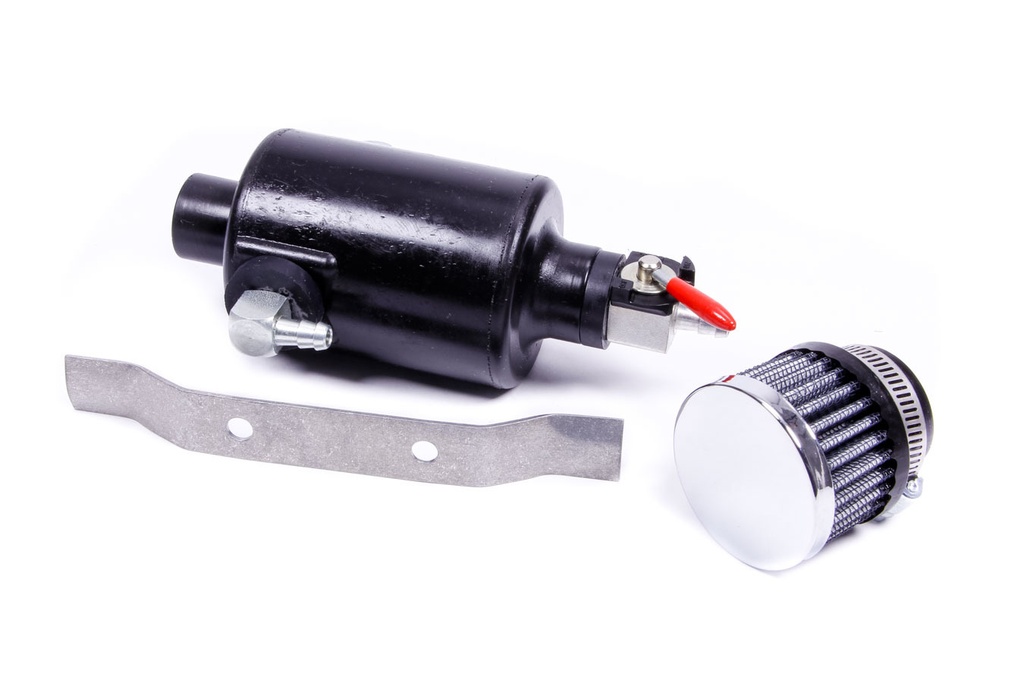 [JAZ605-325-01] Jaz - Black Mini Breather Tank w/1/4in Fittings