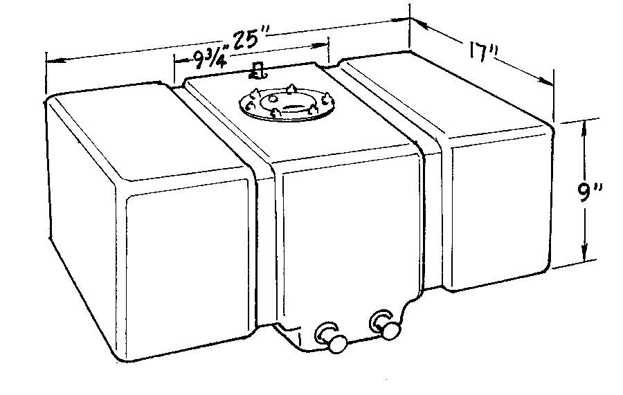 [JAZ250-016-01] Jaz - 16-Gallon Drag Race Cell