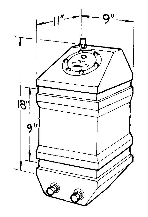 [JAZ250-105-01] Jaz - 5-Gallon Drag Race Cell