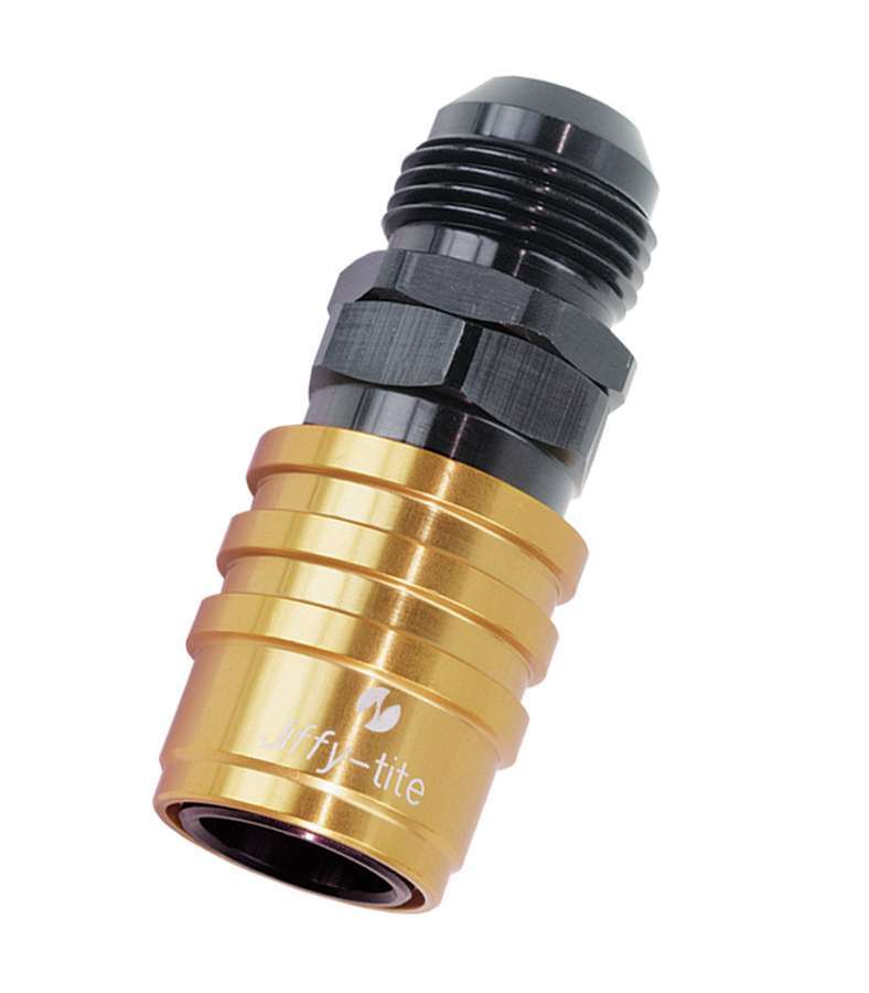 [JFT51410] Jiffy-Tite - Q/R #10 Male Socket Gold/Black